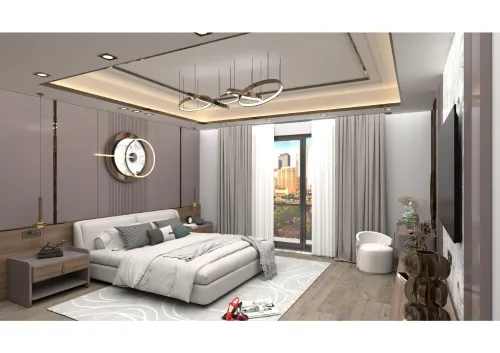 Ebeveyn Yatak Odası ve Özel Balkon Çıkışı
